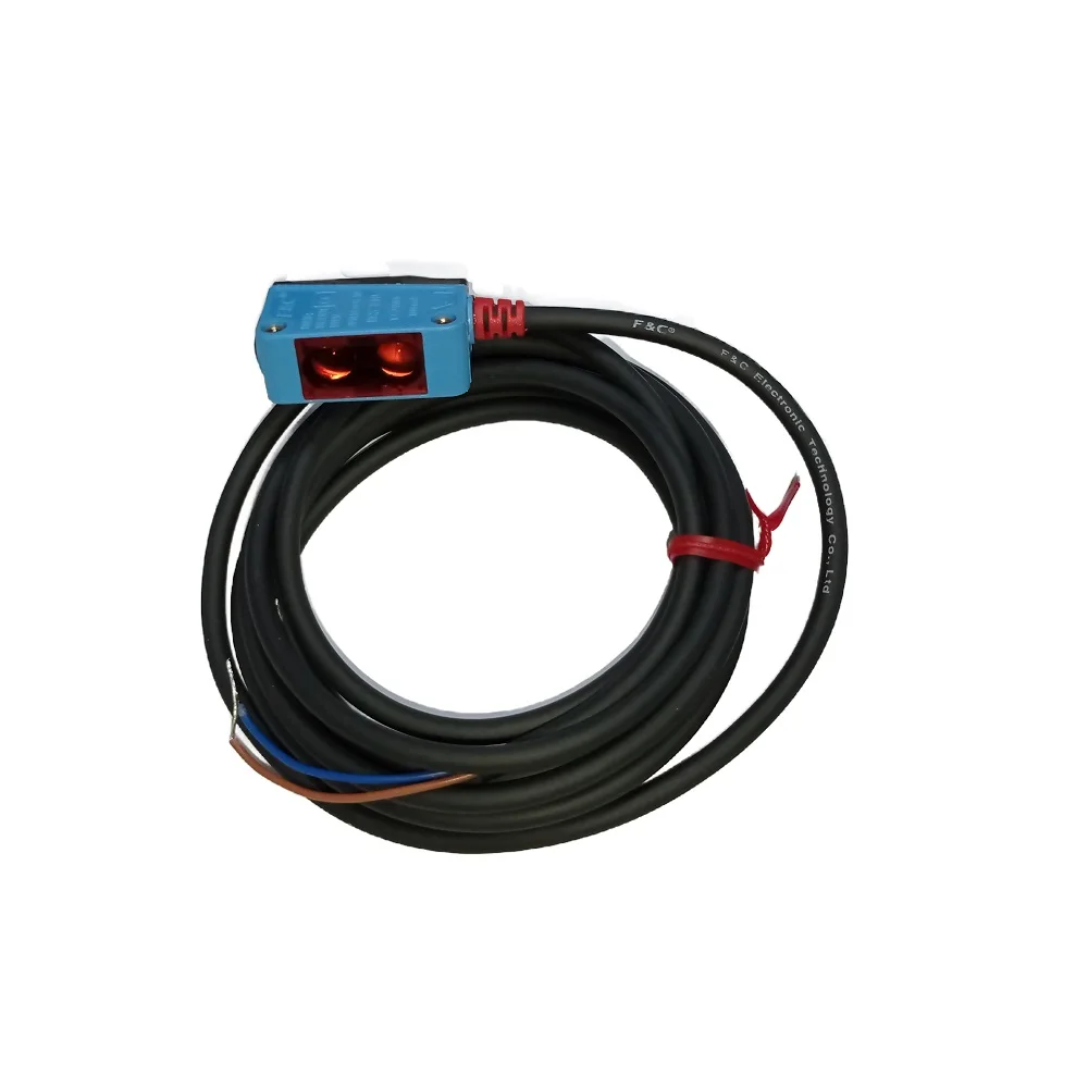 background suppression reflection bgs square pig nose  square photocell sensor detect 300mm multiple color detection