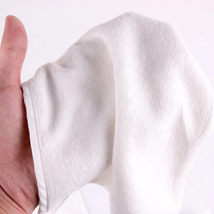 Best selling Square Shape Soft  Bamboo Terry Face Towel