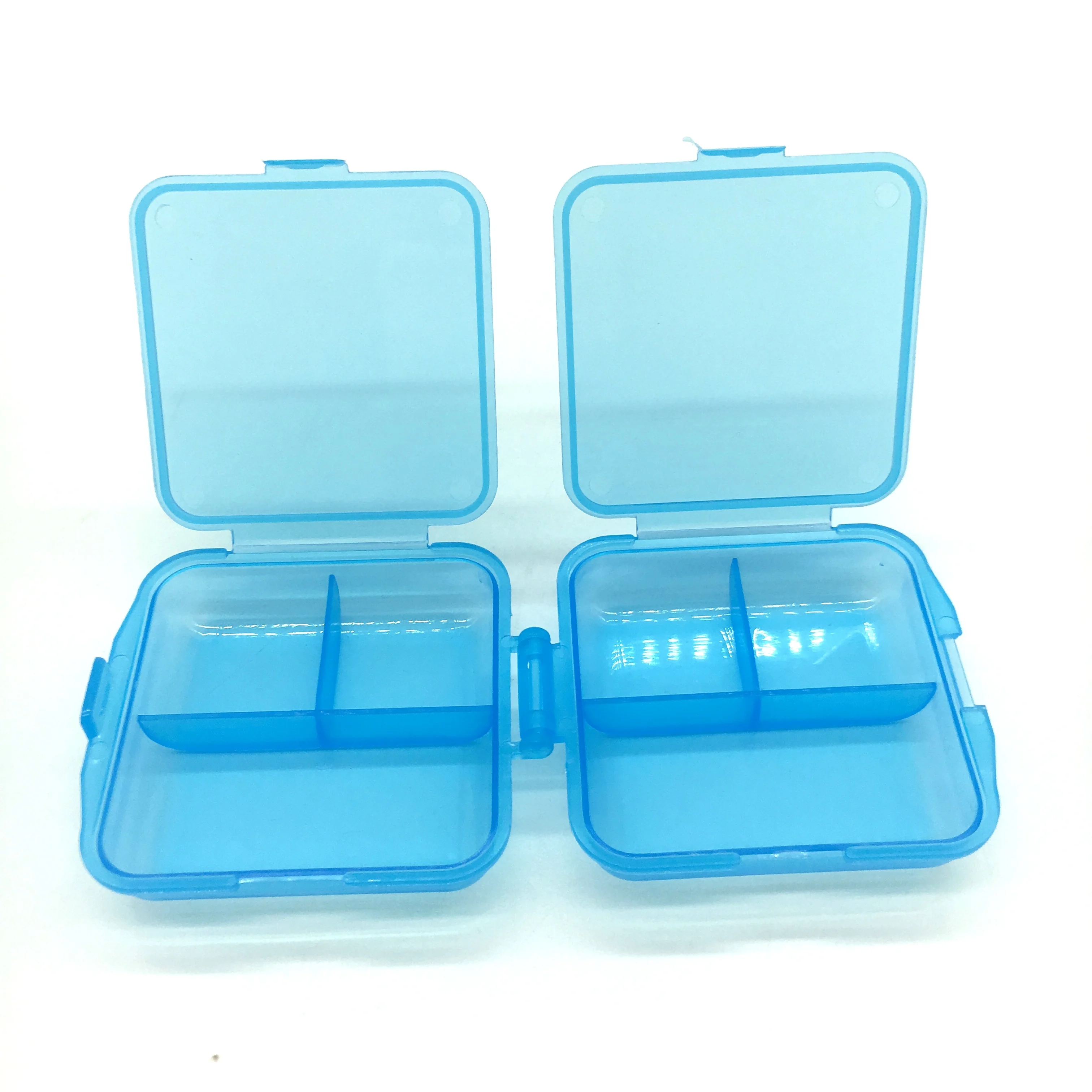 High Quality Medical Box Organizer Pill with Double Side Pill case for Plastic Pill Organized