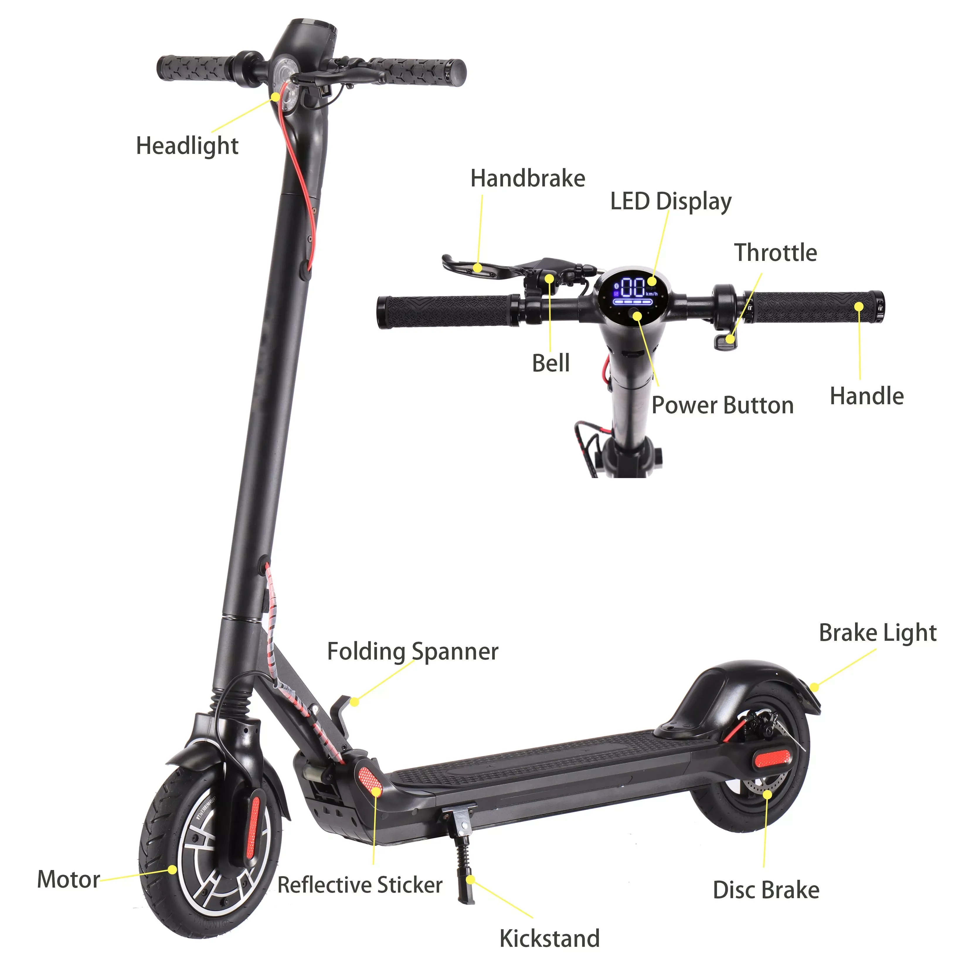 Top quality UK EU Germany Warehouses cheap selling M365 pro lightweight 350W long range electric scooter Adult Wholesale