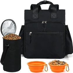 Airline Approved Pet Foods Accessories Storage Containers Organizer Backpack Dog Supplies Travel Bag