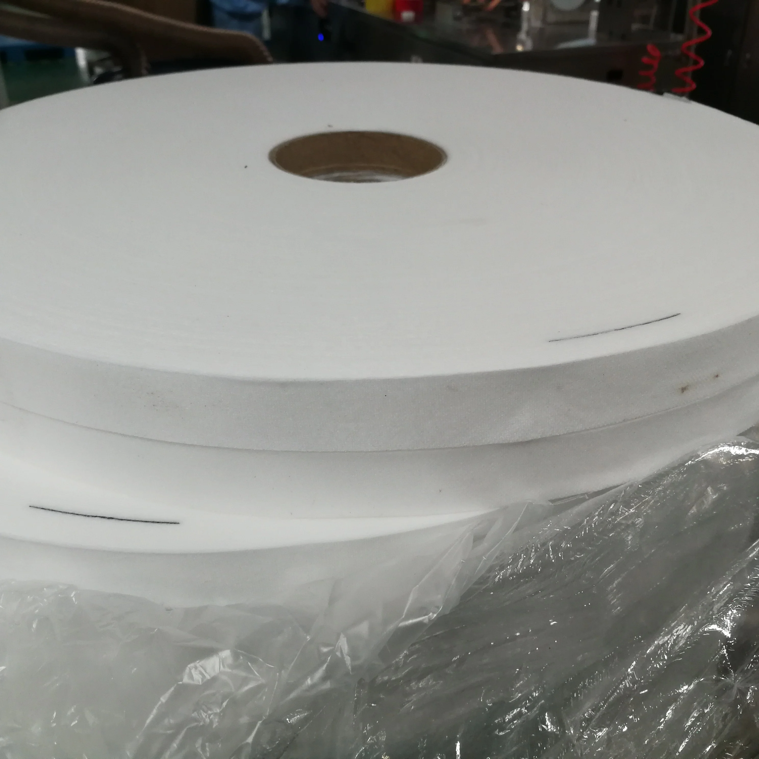 Direct factory-Big Rolls Raw Material For PU transparent plaster /Zinc Oxide Plaster/Wound Plaster,/Medical Tape roll