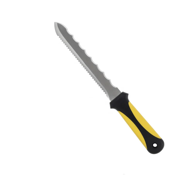 Factory Price 280mm Double Side Utility Insulation Cable Material Knife Cutter Sod Garden Knife For Outdoor