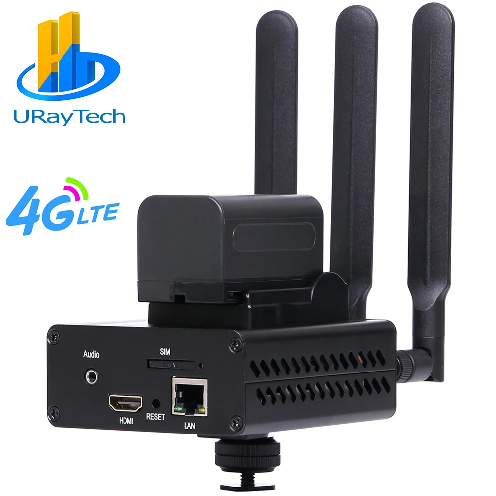  Лучшая цена HEVC H.265 H.264 3G 4G LTE HD видео кодировщик Wi-Fi HDMI RTMP для прямой трансляции Youtube