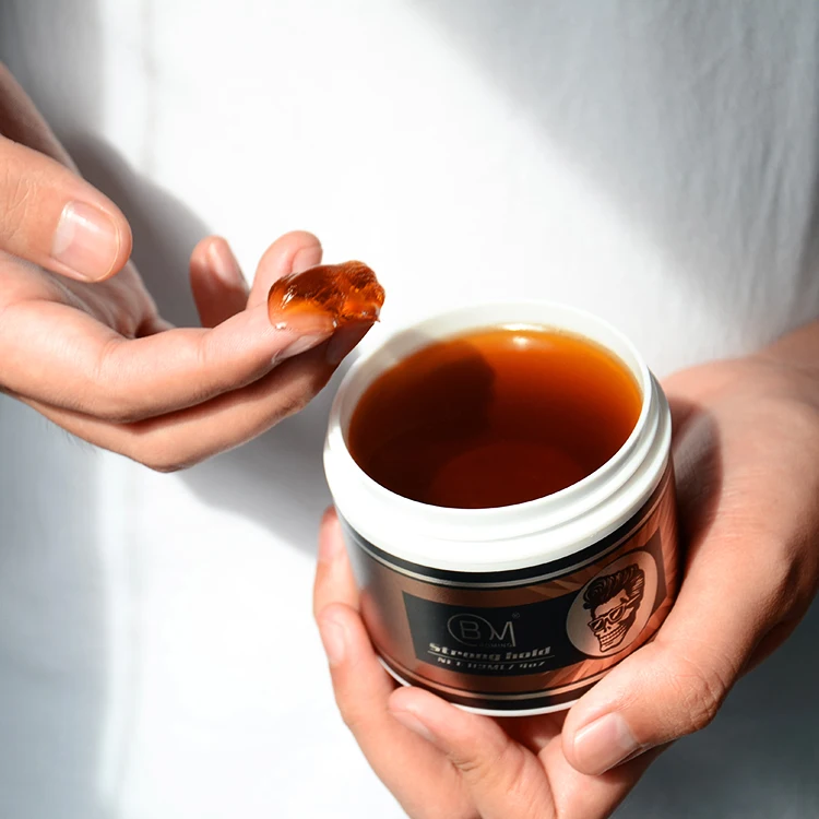 hot selling your own brand hair wax unbranded high shine pomade