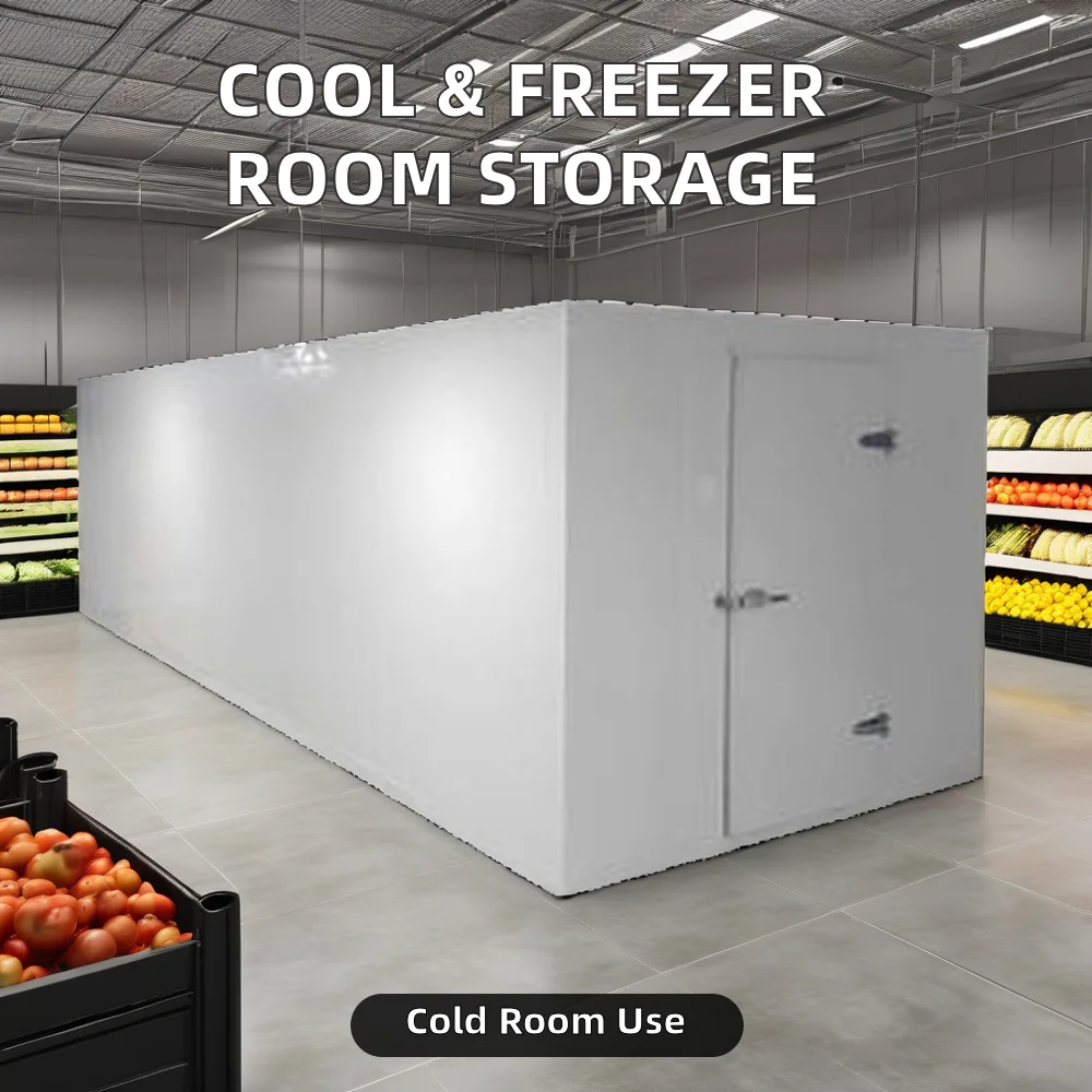 New Industrial Cold Storage Walk-in Refrigeration Unit Cool Rooms and Freezer Room Blast Container for Hotels