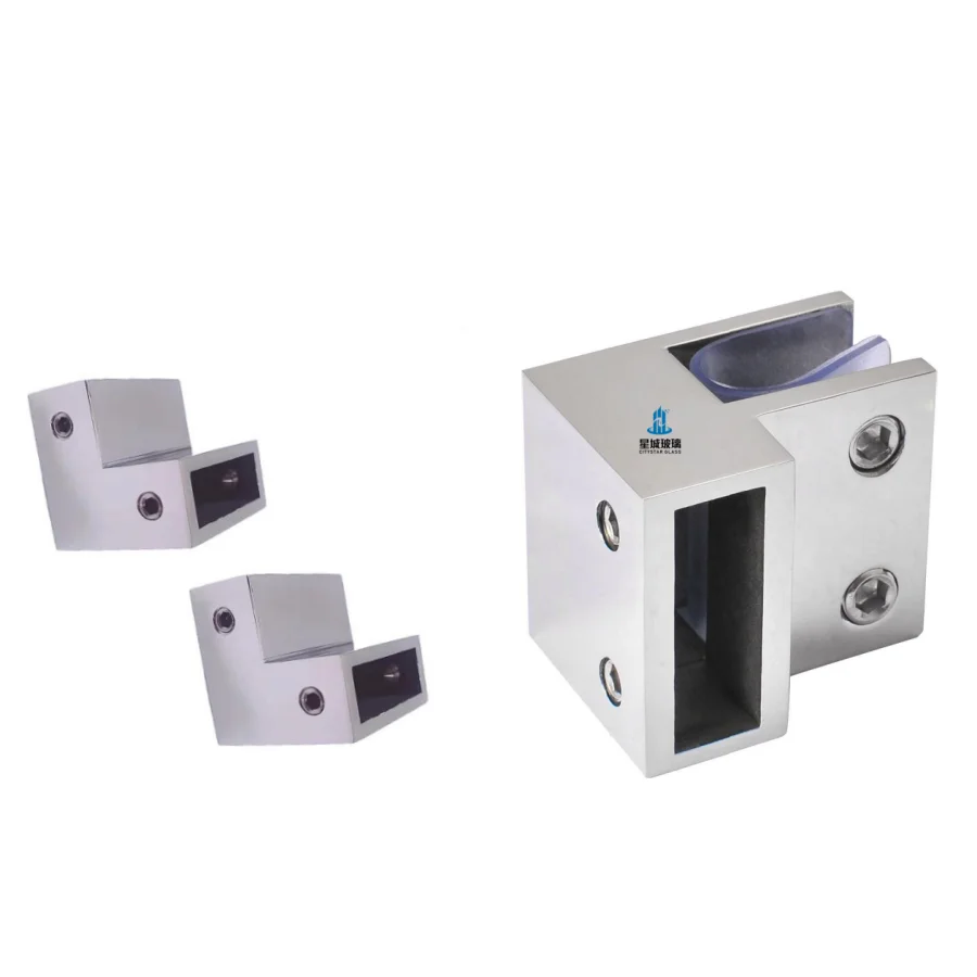 Tempered Glass Reliable Stainless Steel Bathroom Connection Between Tube Connector Clamps Shower  Glass Sliding Fittings