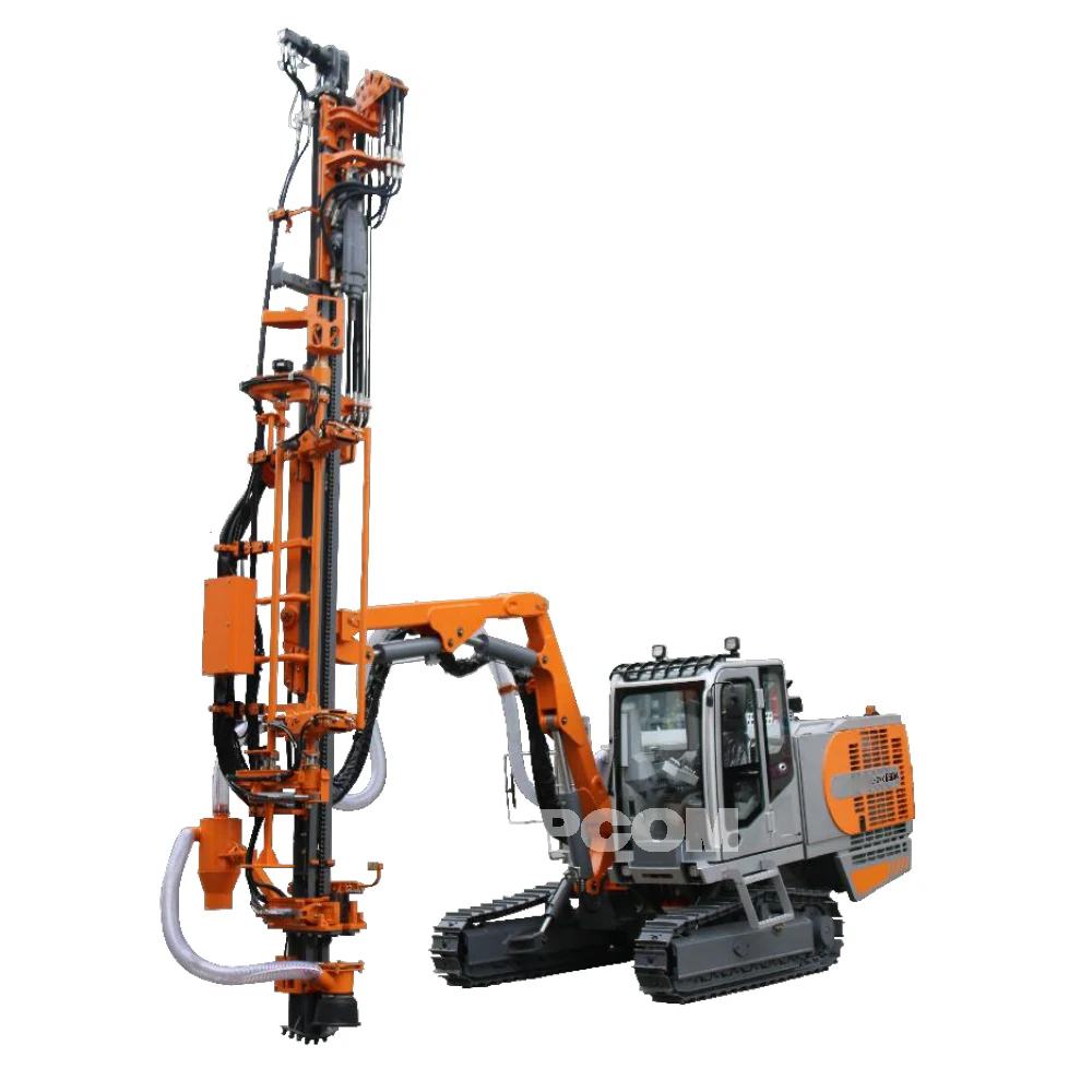 Top drive drilling rig hammer borehole ZEGA 650 Cummins Engine VIALVV mine drill rig mining drillingRig
