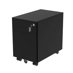 Office Steel Mobile Pedestal Cabinet Custom Small Storage File Cabinet with Drawer