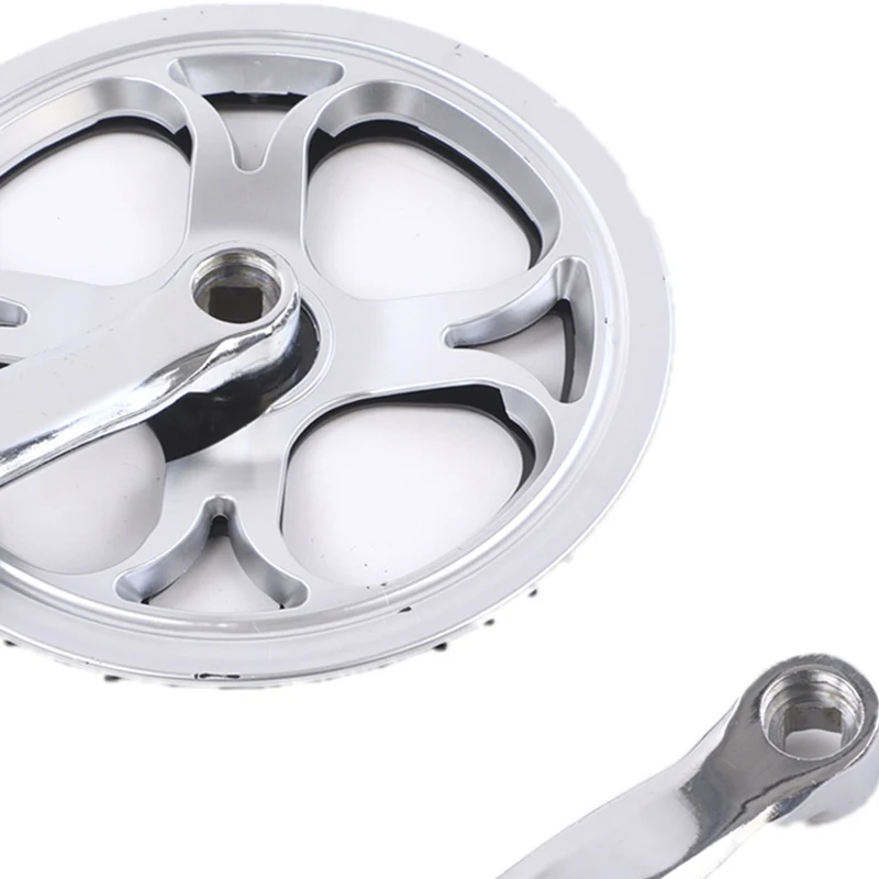 MAXFORD 48T 152mm Road Bicycle Chainwheel and Crank Steel Bicycle Freewheel Crank for Mountain Bike