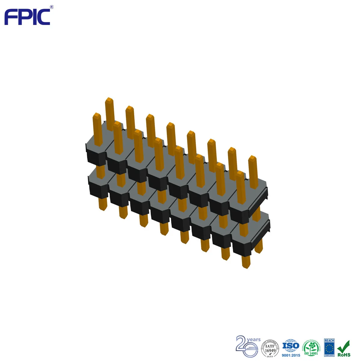 Штырьковый разъем OEM автомобильный SMT Клеммная колодка PCB подключаемые Автозапчасти для разъема