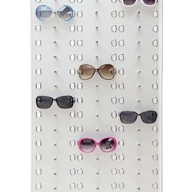 Wholesales Retail Eyewear Wall Mounted Sunglasses Optical Shop Glasses Shelf Metal Racks Glasses Display Stand