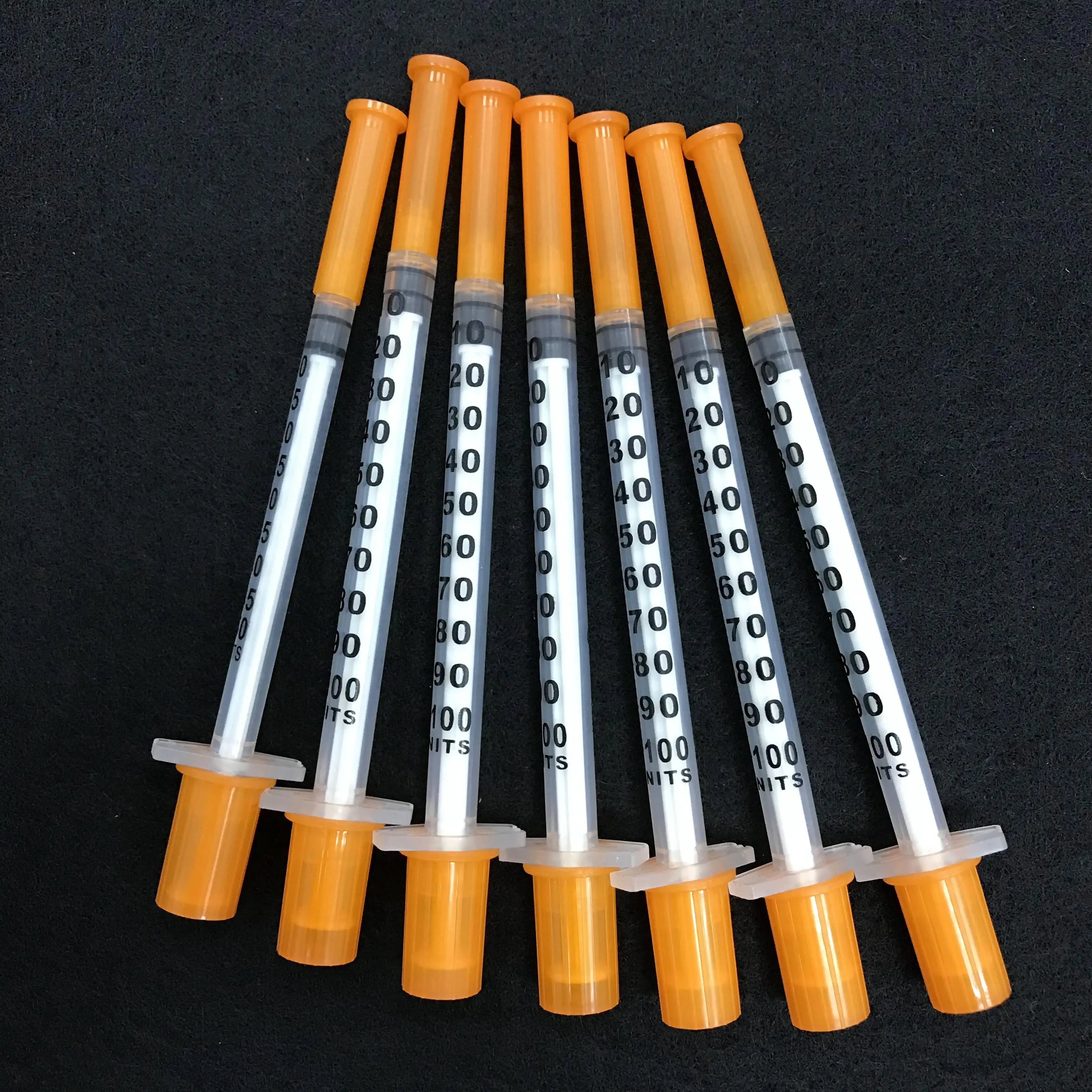 Medical Consumable High Quality Safety Insulin Syrines 1Ml 0.5Ml