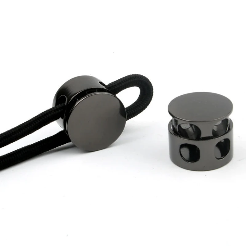 Garment accessories cord adjuster stopper tali cord locks elastic cord stopper metal stopper toggle