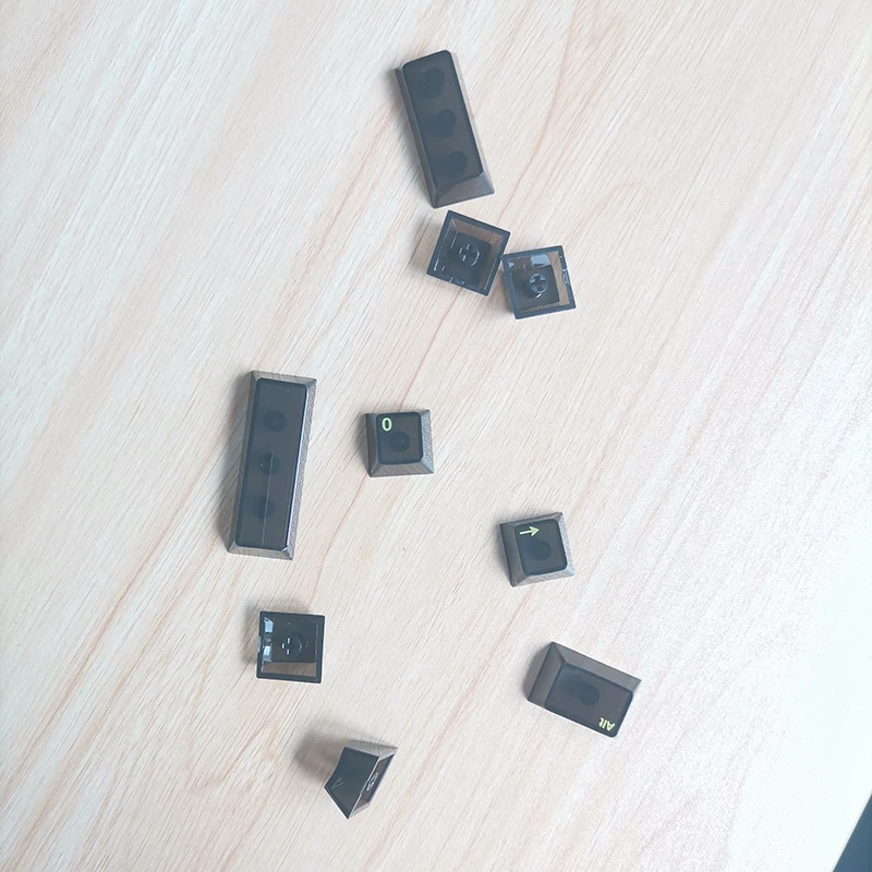 Cheap Price Custom Color ABS Transparent Translucent Cherry Profile Keycap Use for Mechanical Keyboard