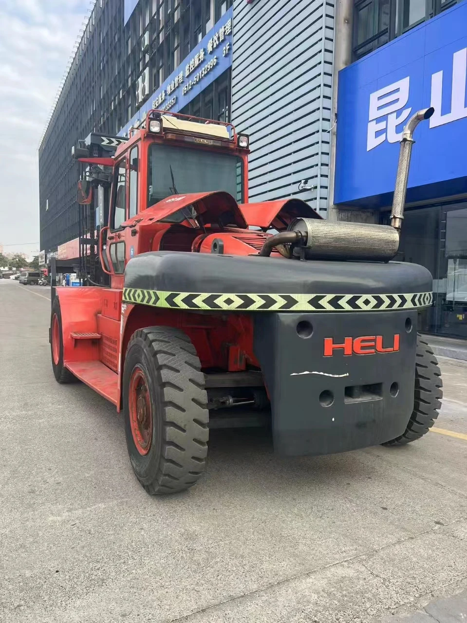 Original Used Forklift Heli Forklift Trucks 16Ton Used Low Price Excavator Machine