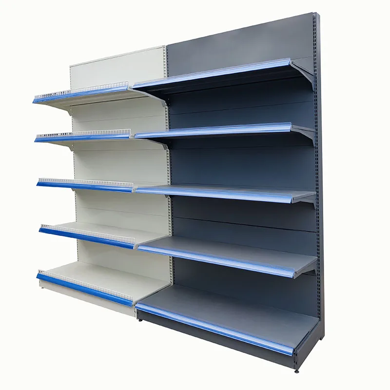 Customized High-Quality Supermarket Metal Shelves Retail Boutique Shelves