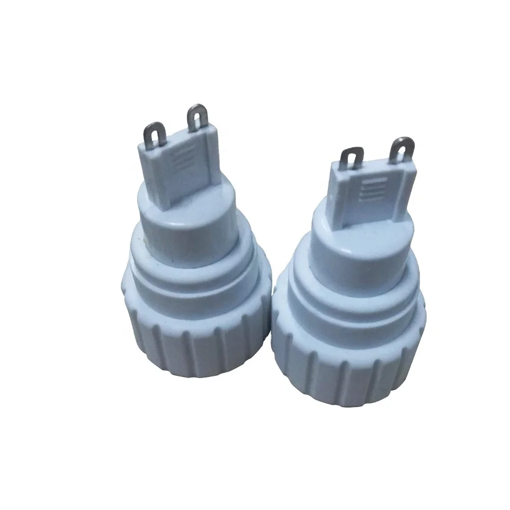 hot sale G9 to GU10 led lamp holder 220V 5A PBT material