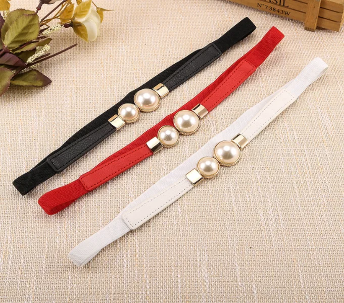 
Fashion Designer Degree of Tightness Waistband Female Slim Belts Tiddler Alloy Buckle PU Waist Belts Match for Dresses 