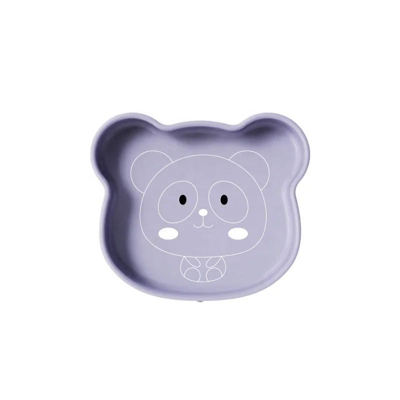 Kids Dining Feeding Combinations Set Bibs Plates Bowls Spoons Baby Stuff Silicone Baby Products