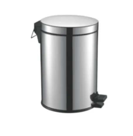 304 stainless steel standing waste bin with pedal