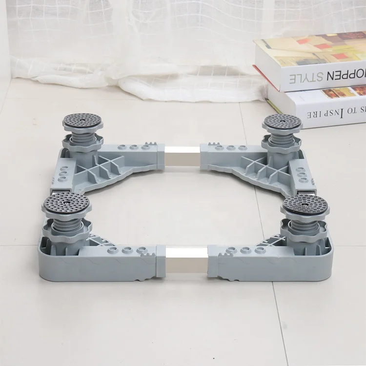 China supplier best price adjustable mini refrigeraotr fridge base stand for washing machine base