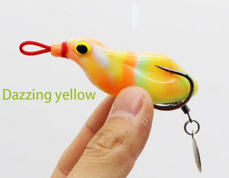 lure fishing bait  Modified soft bait of poisonous thunder frog Toad frog Artificial  / bionic bait