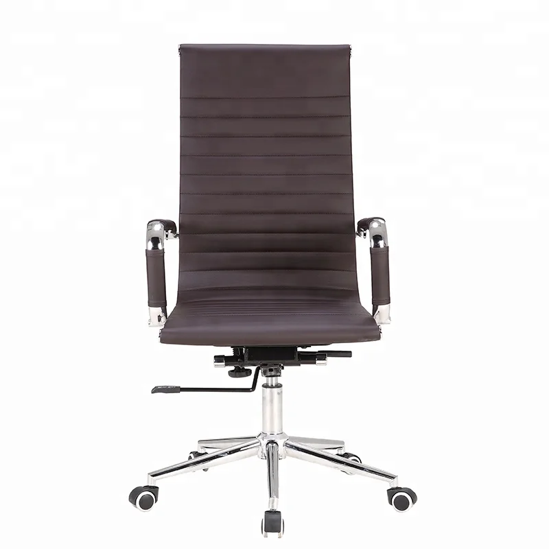 
Modern air conditioned high back swivel ergonomic manager office leather chair 