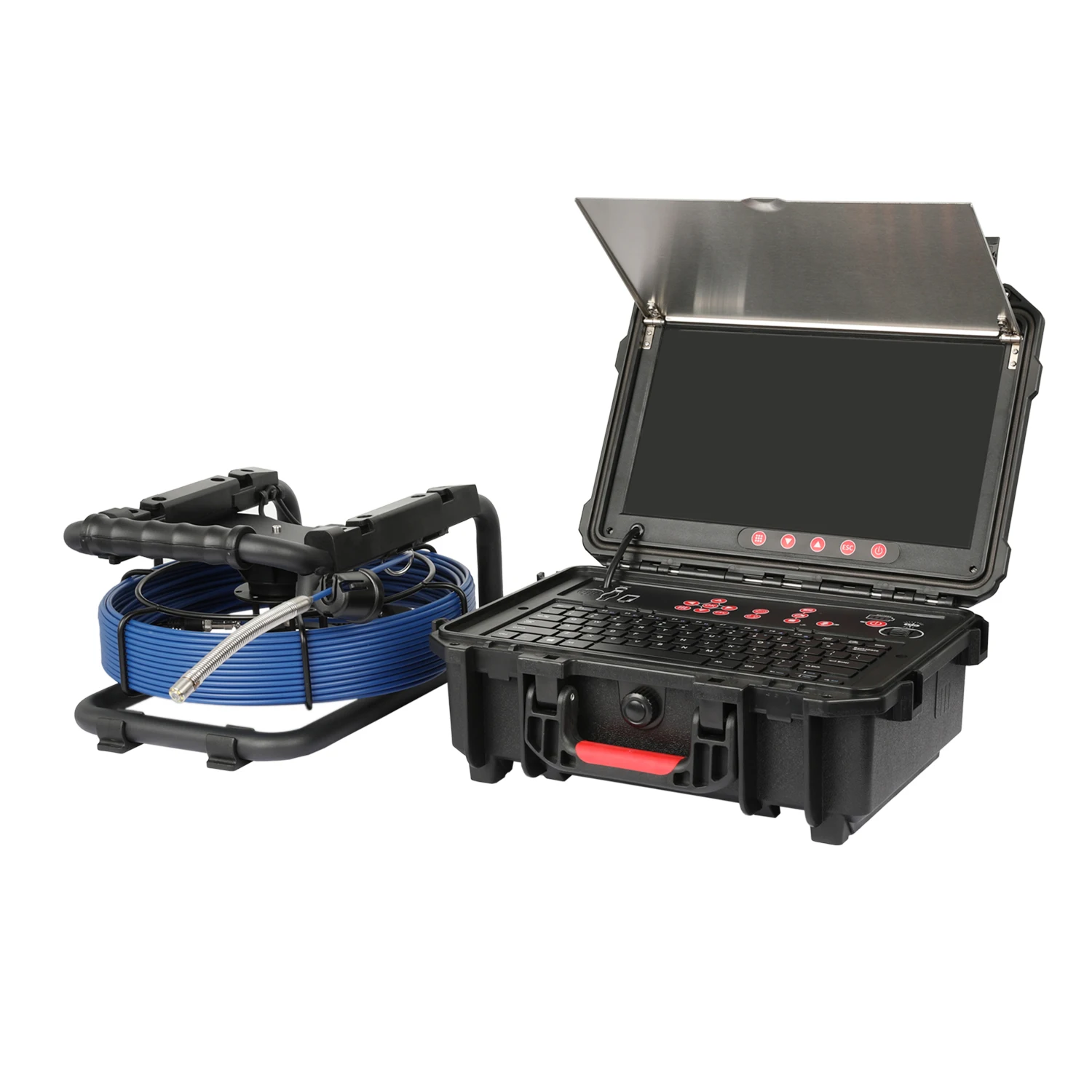 Best Selling Wholesale Good Quality HD Camera 10-40M Long Compact Sewer Drain Video CCTV Pipe Inspection Camera