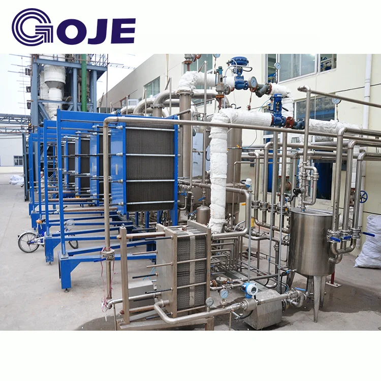 Automatic Factory Price OEM alcohol ethyl Plate Evaporator System
