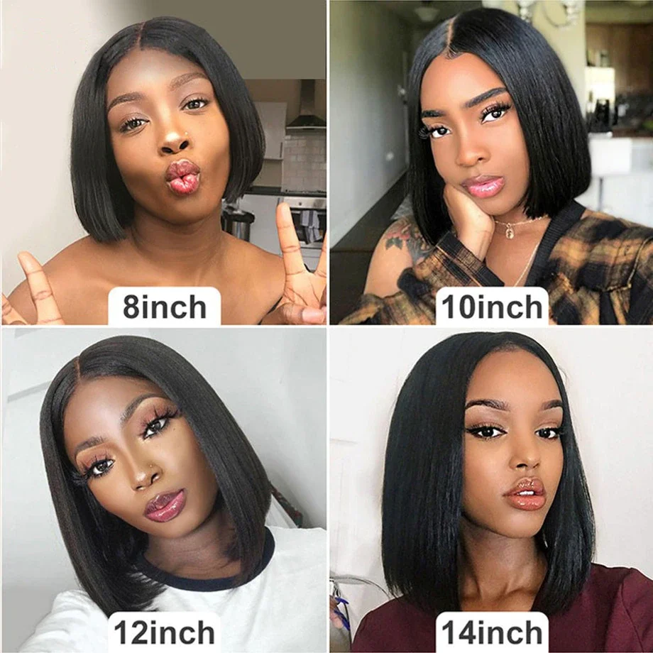 Colored Bob Hd Lace Wig 100% Virgin Human Hair,Wholesale Peruvian Bob Wig,human Hair Lace Front Bob Wigs For Black Women