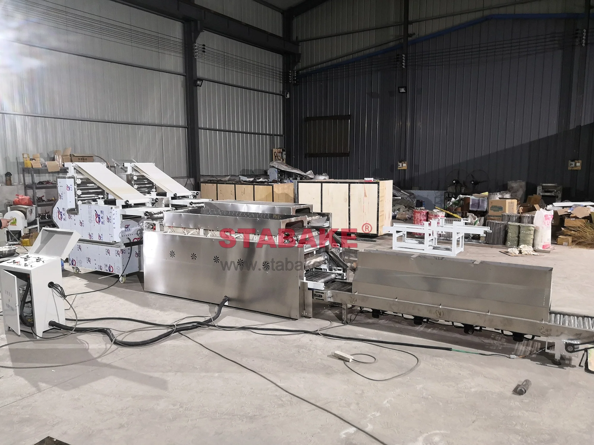 Automatic arabic bread maker machine for pita bread machine maker