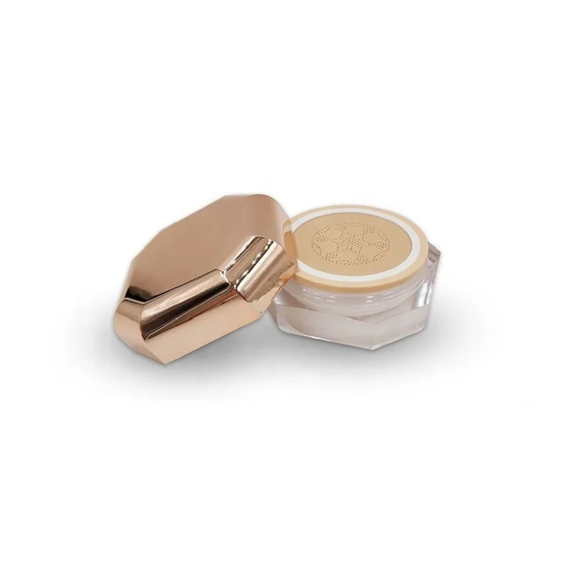 New arrival Air cushion foundation acrylic jar with pearl coating for BB cream cosmetic packaging 15g