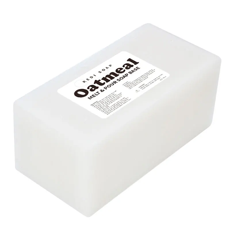KD-78-8 1kg Oatmeal Soap Base Melt and Pour Soap Base for soap  making