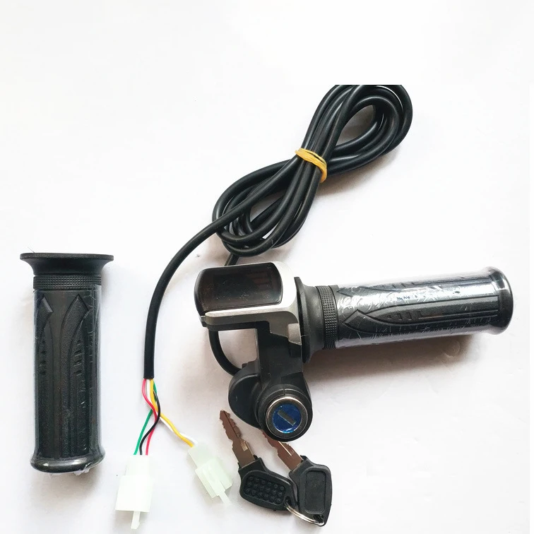 Popular LCD display throttle body control unit thumb throttle for electric scooter bike throttle