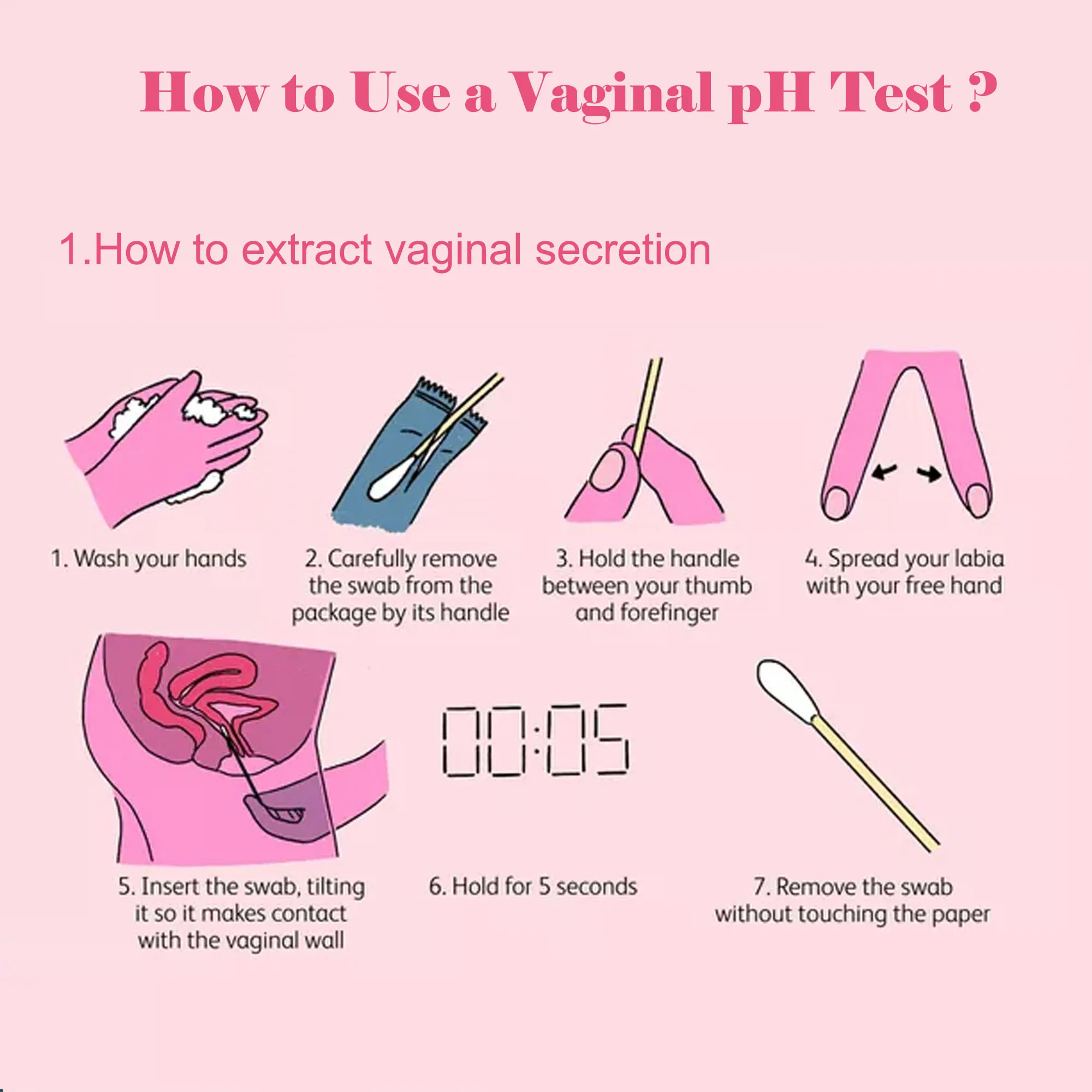 rapid strips ph for female ph test strips ph meter for home healthy care
