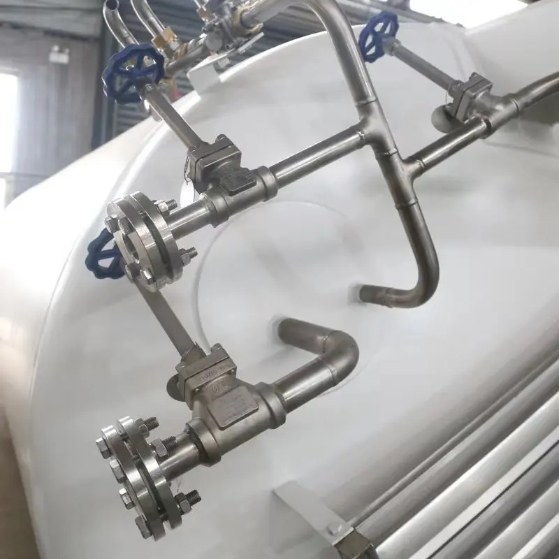 RFCC Cryogenic Storage Tank For Industrial Gas Liquid Oxygen, Nitrogen, Argon, CO2, LNG