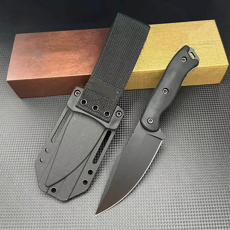 New High Quality Fixed Blade Small Bushcraft Survival Hunting Utility Knife with Sheath