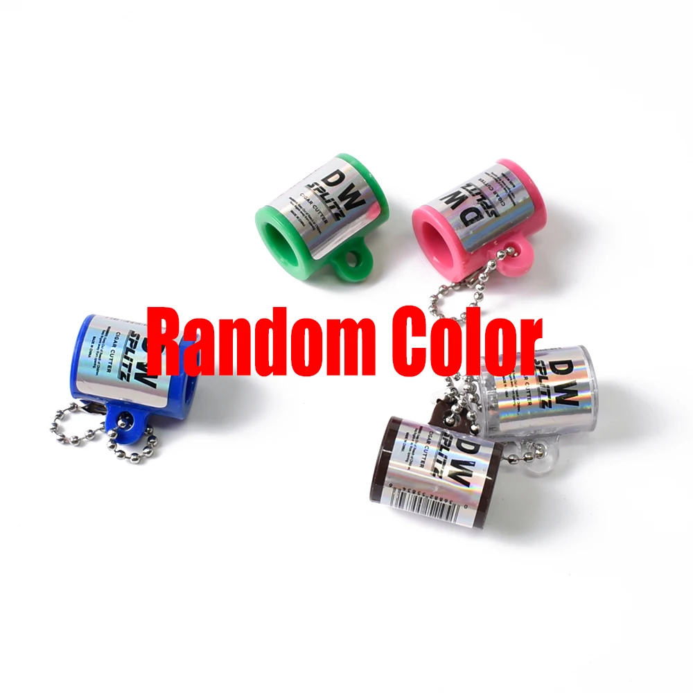 Plastic Cigar Cutter Cigarillo Scissors Knife Smoking Accessories Blunt Splitter with Keychain Joint Cut