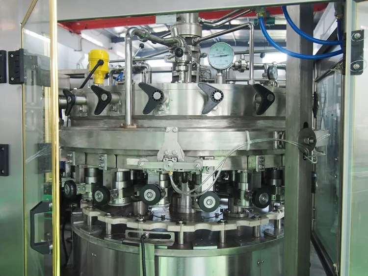 Full Automatic Line Aluminum Tin Can Soda Beer Washing Filling Sealing