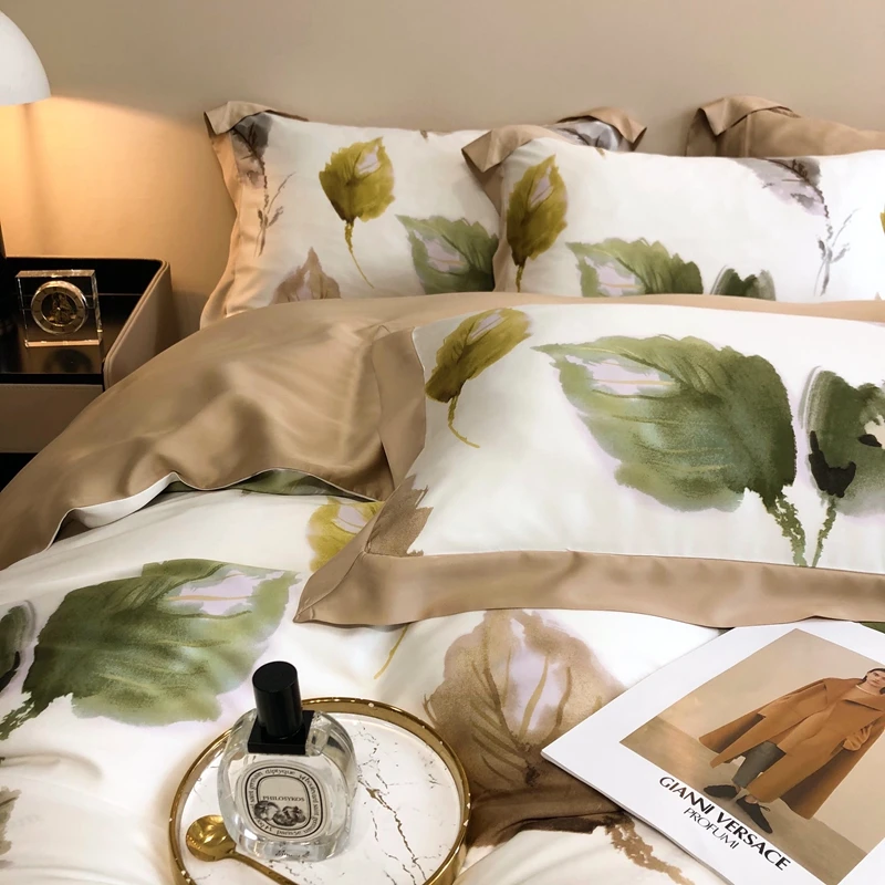 Home textile bedding use 60s printed lyocell fiber fabric