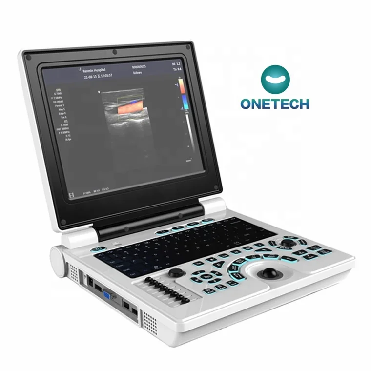 ONETECH C55 12,1 дюймов 2D 3D ультразвуковой блокнот Доплер ecog портативный ультразвуковой аппарат
