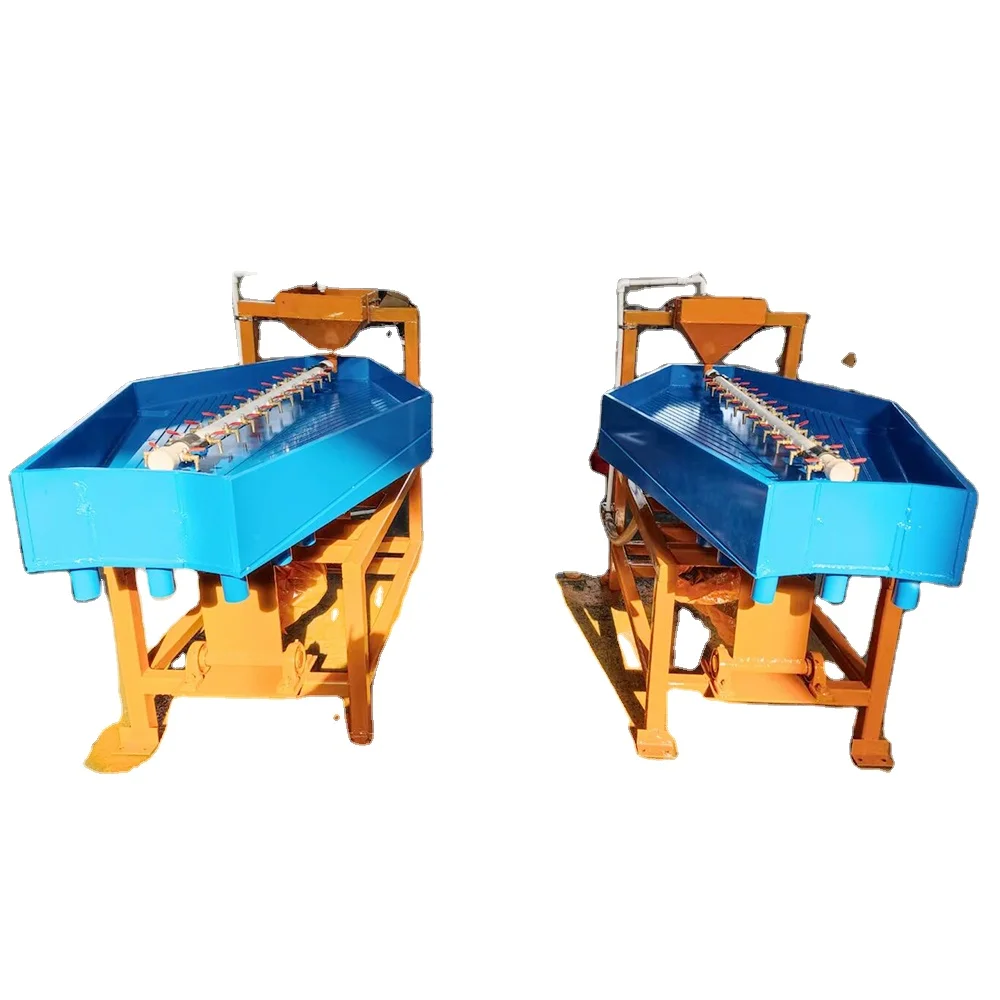Low Price Gemini Shaking Table Price dold, coltan, copper, iron, Tin Separation Gravity Separator Laboratory Shaking Table