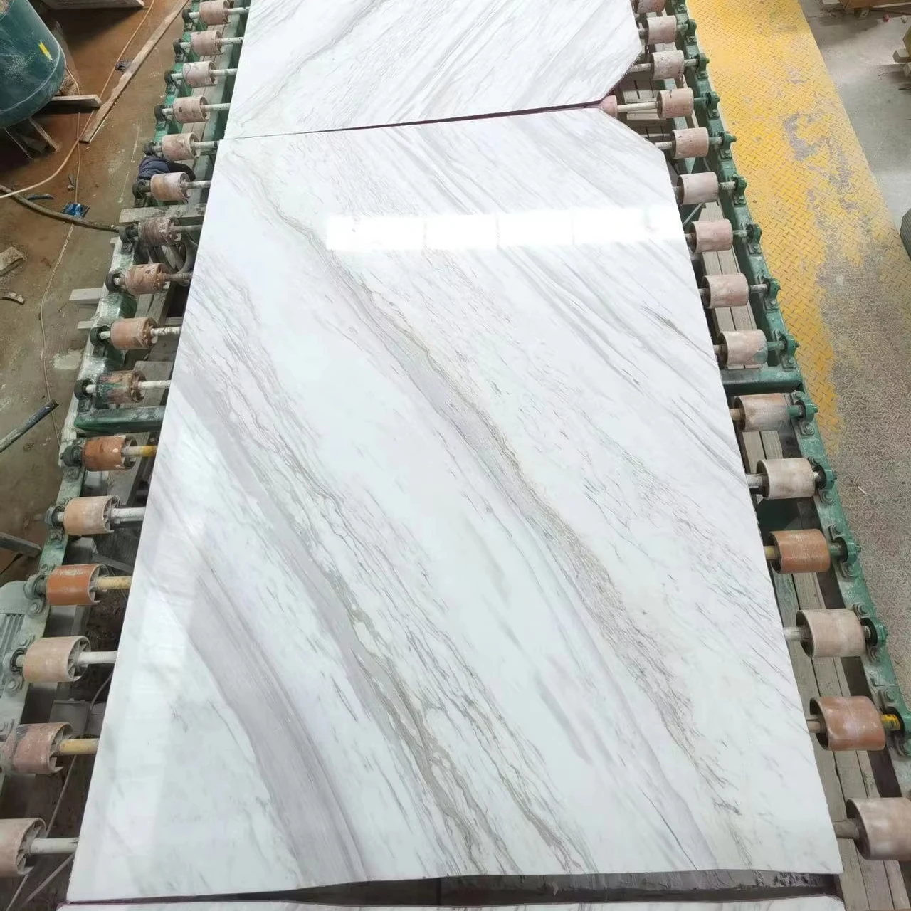 natural stone Volakas white marble 1.8CM big slab marble 1200up*2400up less than USD40