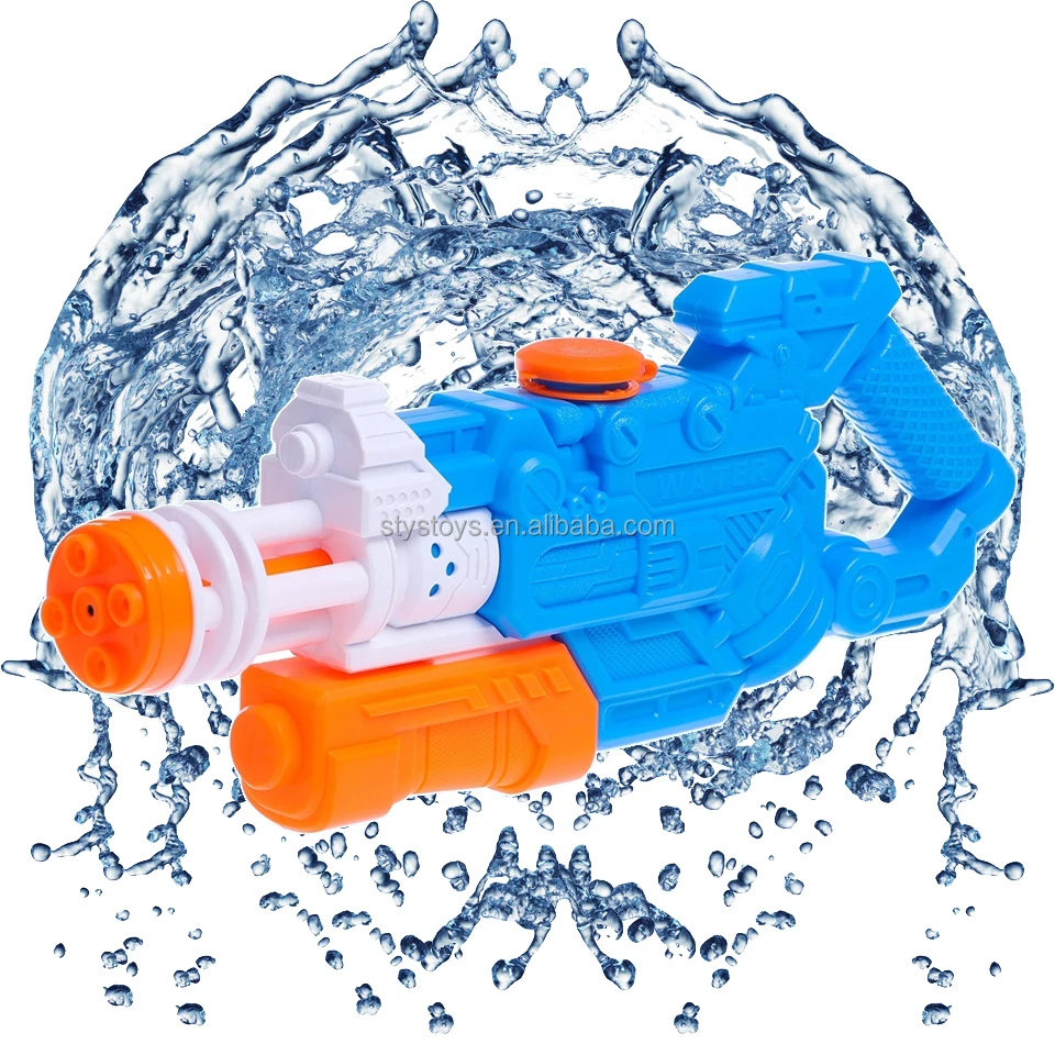 Hot Kids Pumping Pull Type Water Gun Toy 950ml Large Capacity Water Guns Toy 2 Colors Mixed
