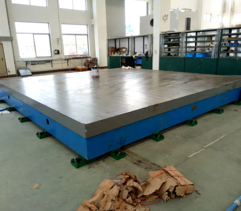 Cast iron t slot table surface plate supplier