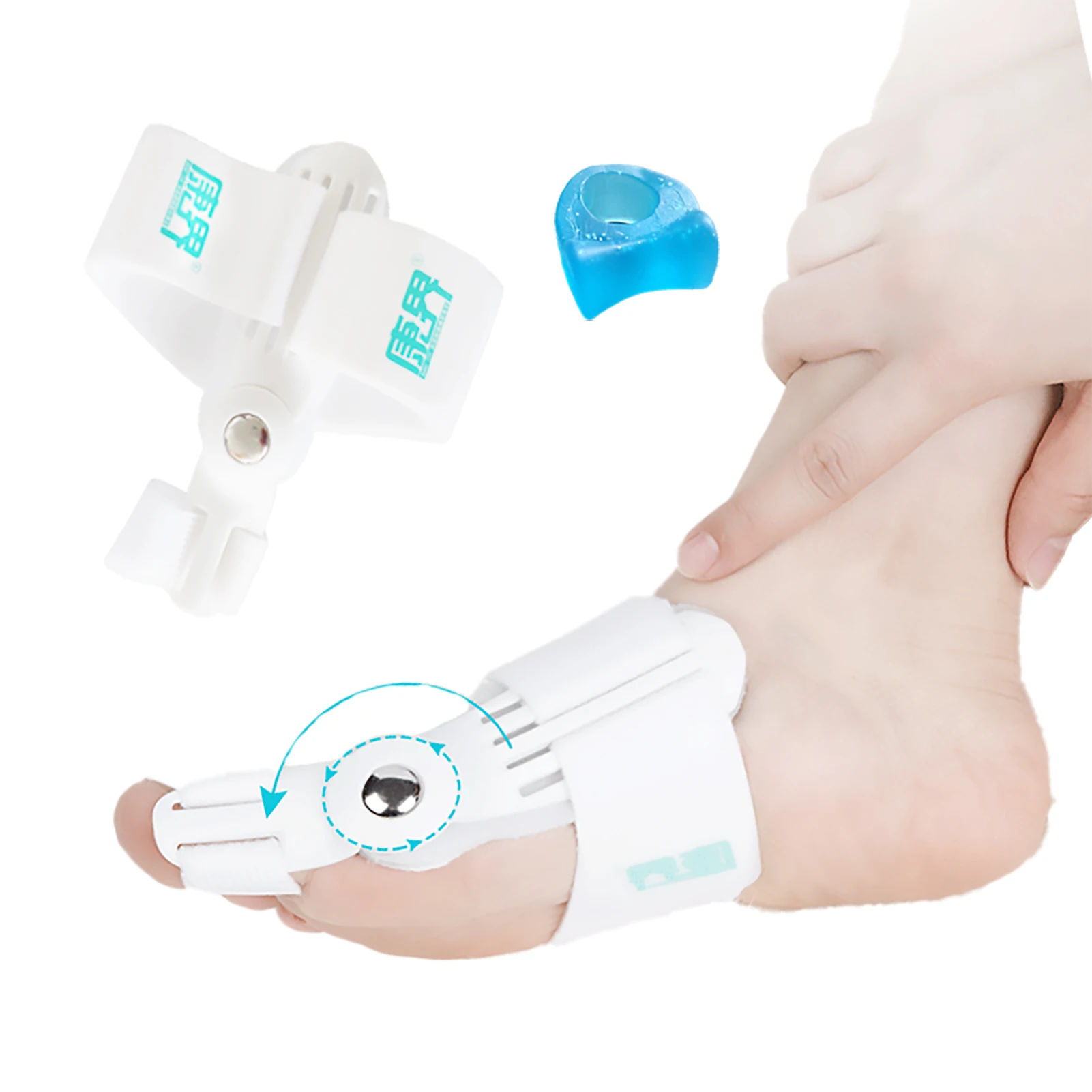 Bunion Corrector for Women And Men Hallux Valgus Brace Splint Pads Bunion Big Toe Separators Straightener Adjustable Bunion