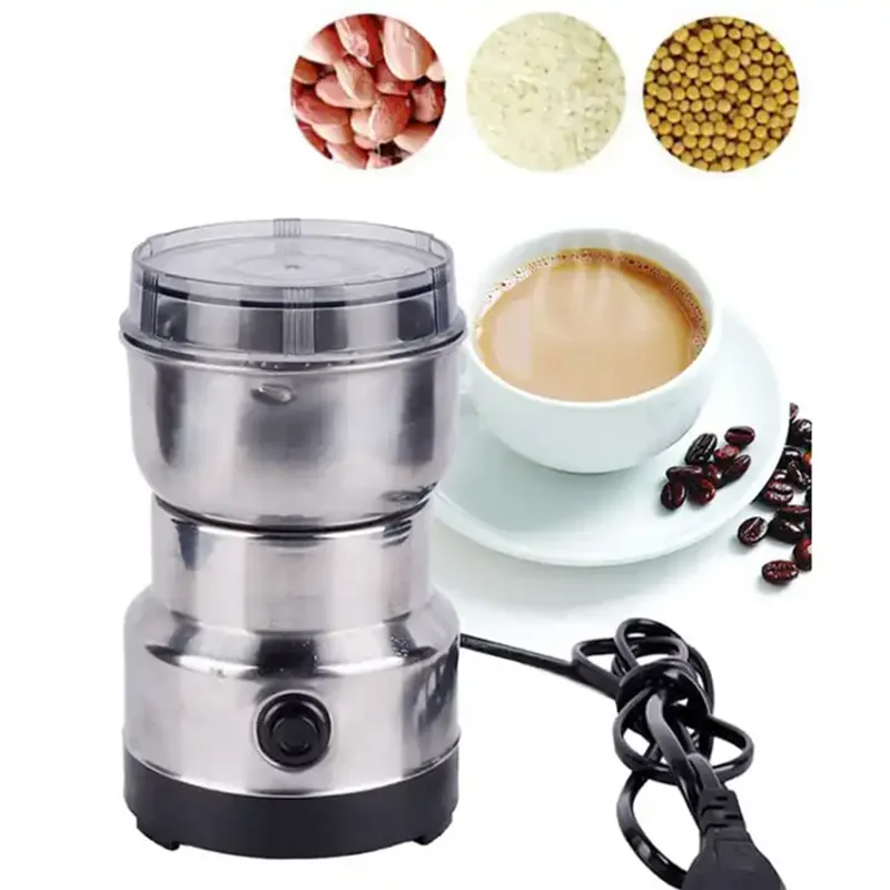 150W 300ML Electric Handhold Coffee Grinder  Coffee Mill Stainless Steel Spice Grain Grinding Machines