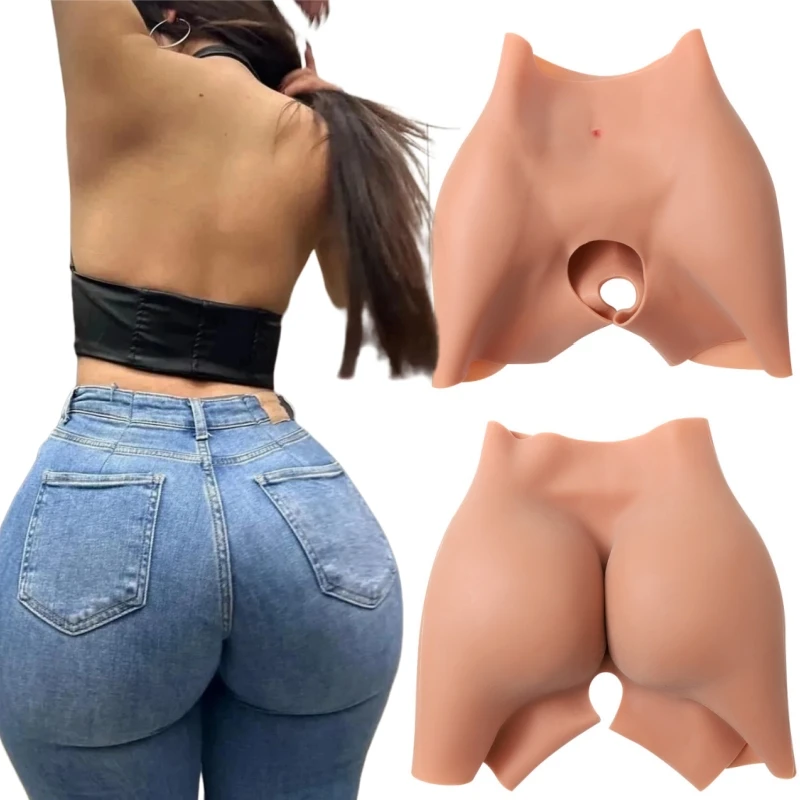 hot selling artificial buttocks pants silicone butt for women body shaper and hip pads silicone buttocks enlargement 6 colors