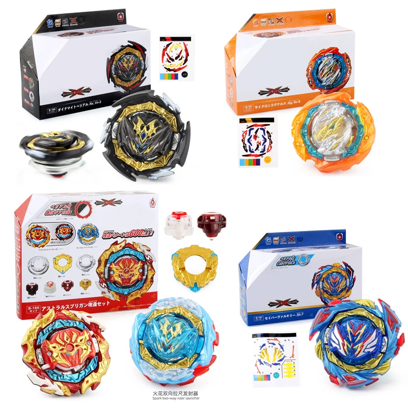 Beyblades Toys Set Metal Battle Bayblade Burst Toys Beyblads Battle Spinning Top Bayblade With Launcher